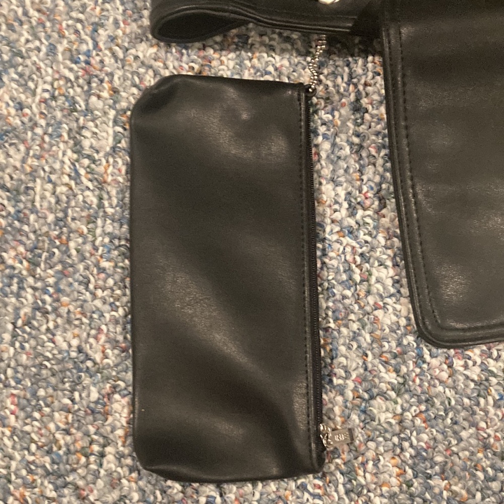 Esprit Pleather Drawstring/Snap Backpack-Nwot - image 5